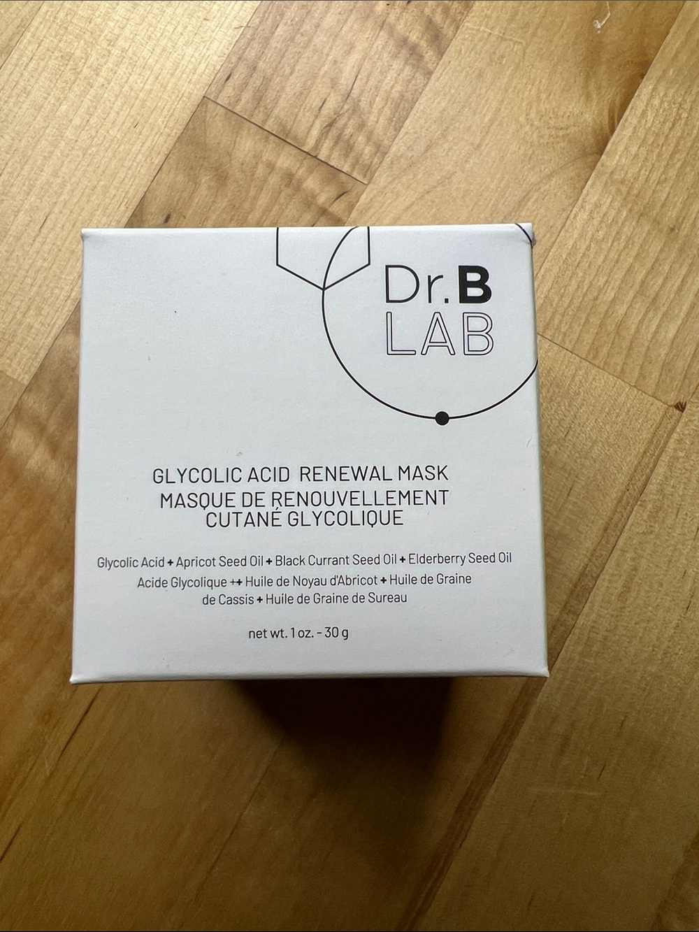 Dr. B LAB Glycolic Acid Renewal Mask - White